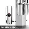 180W Premium Material Electric Milkshake Maker Machine Double Head Stainless Steel