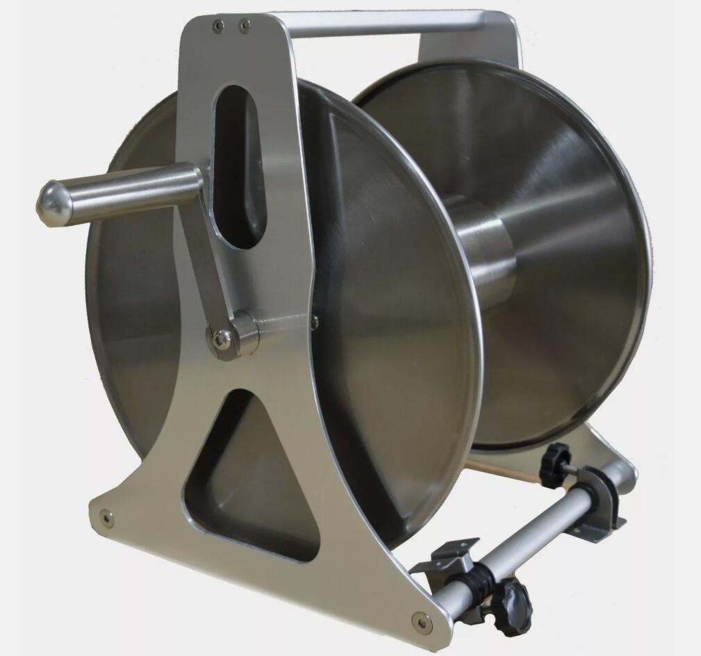Heavy Duty Stainless Steel Garden Hose Reel -290 mm deep x 280 mm wide