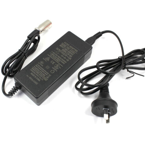 AU 36V 3Pin XLR Plug Lithium Battery Charger Connector for Electric Scooter Bike