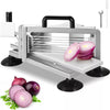 Premium Stainless Steel 4.8mm Commercial Tomato Onion Cutter Slicer