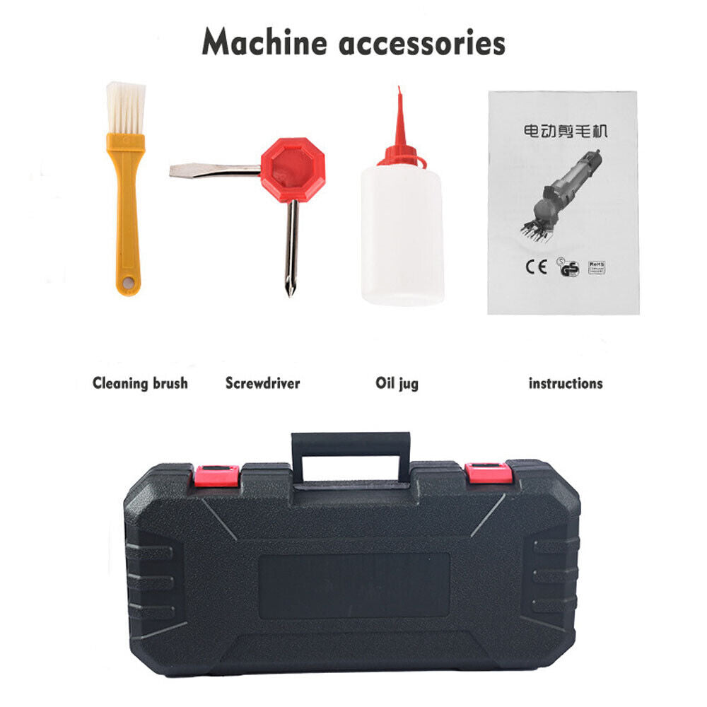 550W Electric Sheep Shears Shearing Animal Clippers