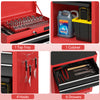 Tool Box Chest Cabinet Trolley Toolbox with 6 Drawers Red/Black