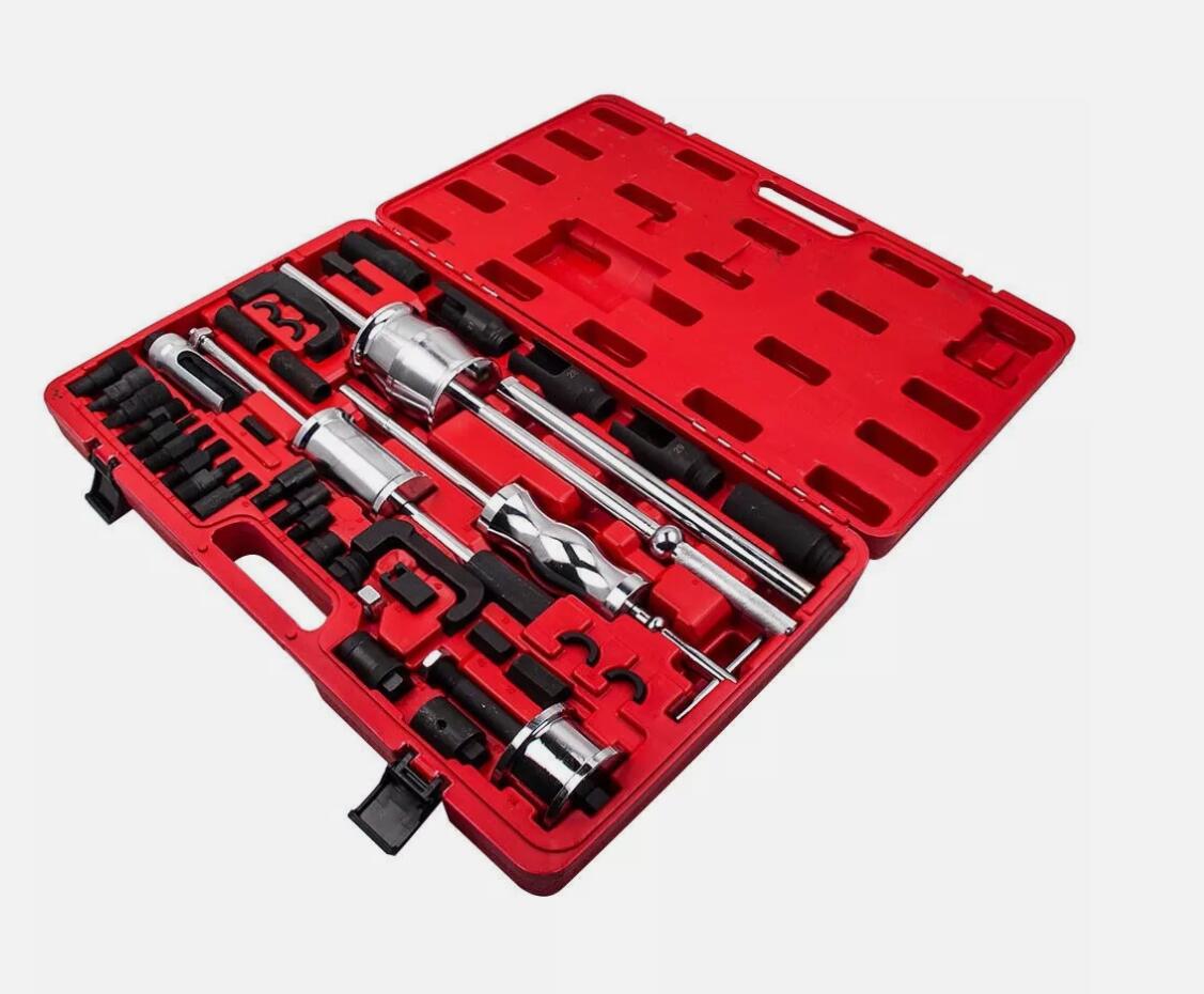 Premium 40PCS Diesel Injector Extractor Nozzle Remover Puller Tool MASTER Kit for BOSCH