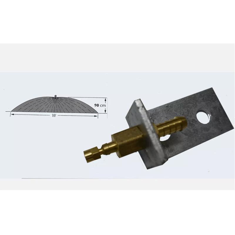 Heavy Duty 2M Boomless Sprayer Nozzle Kit Steel Sprays AU