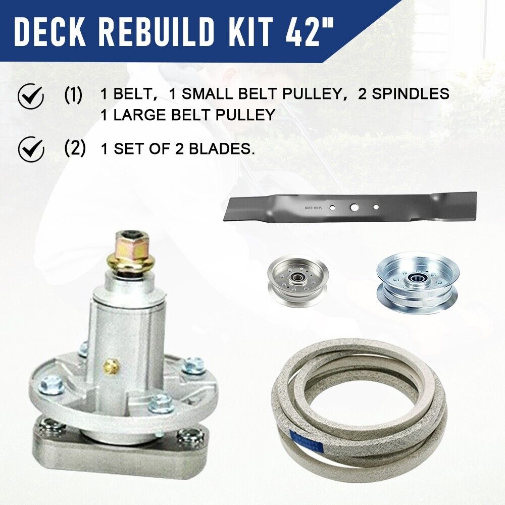 AU NEW Deck Rebuild Kit fits 42" John Deere GY20995 L100, L108, L110, L111, L118