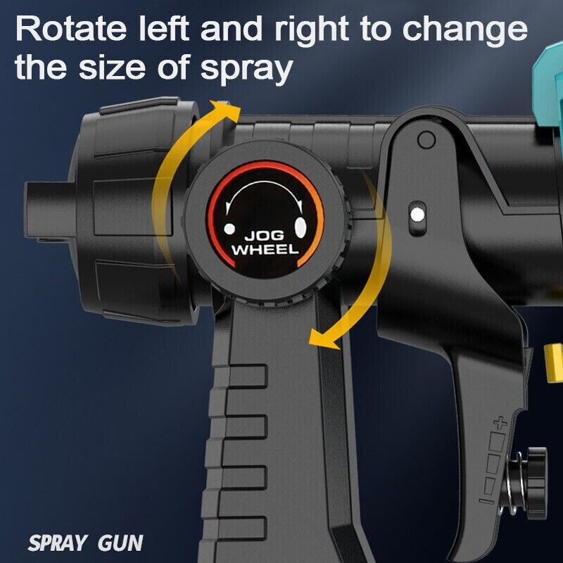 18V Battery Cordless Spray Gun Airless Paint Sprayer with 2 Battery