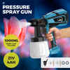 18V Battery Cordless Spray Gun Airless Paint Sprayer with 2 Battery