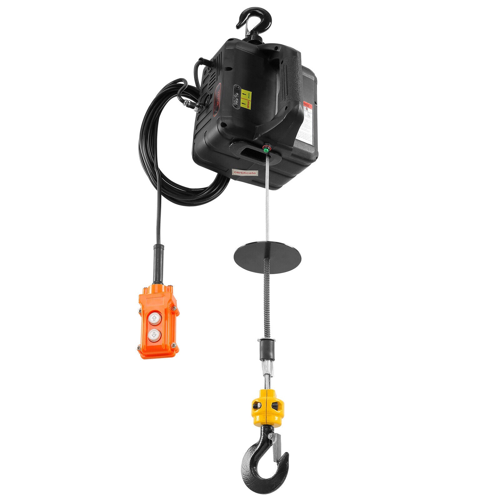 500 kg High-Strength Wired/Wireless Remote Control Portable Electric Hoist Winch NEW