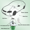 Pneumatic Air Pressure Kit Clutch Brake Bleeder Set Valve System Kit