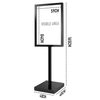 A1 Double Sided Sign Poster Stand Sign Floor Frame Poster Stand Display Stand