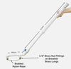 Premium Hand Held Weed Wiper - Herbicide Rope Wick Applicator For Gardening Sprayer AU