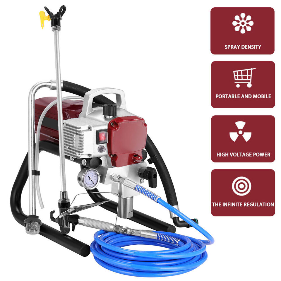 3300 PSI  1500W Commercial Airless Paint Sprayer 2.2 L/MIN