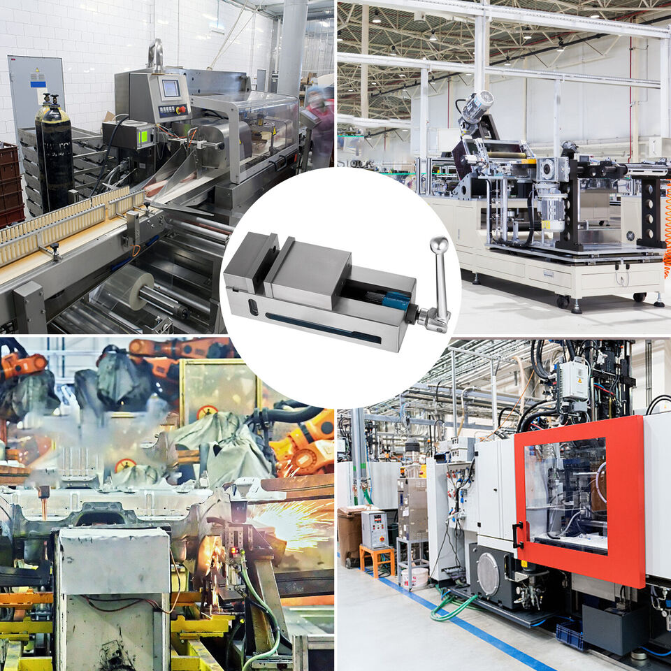 4"/100mm Precision CNC Machine Vise Milling Vise Nodular Cast Iron Vice