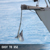Stainless Steel Delta Style Boat Anchor 6kg Suits 20-35ft Boat Self-launching