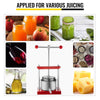 6L Wine Fruit Press Manual Presser For Wine Making Fruit Tincture Press