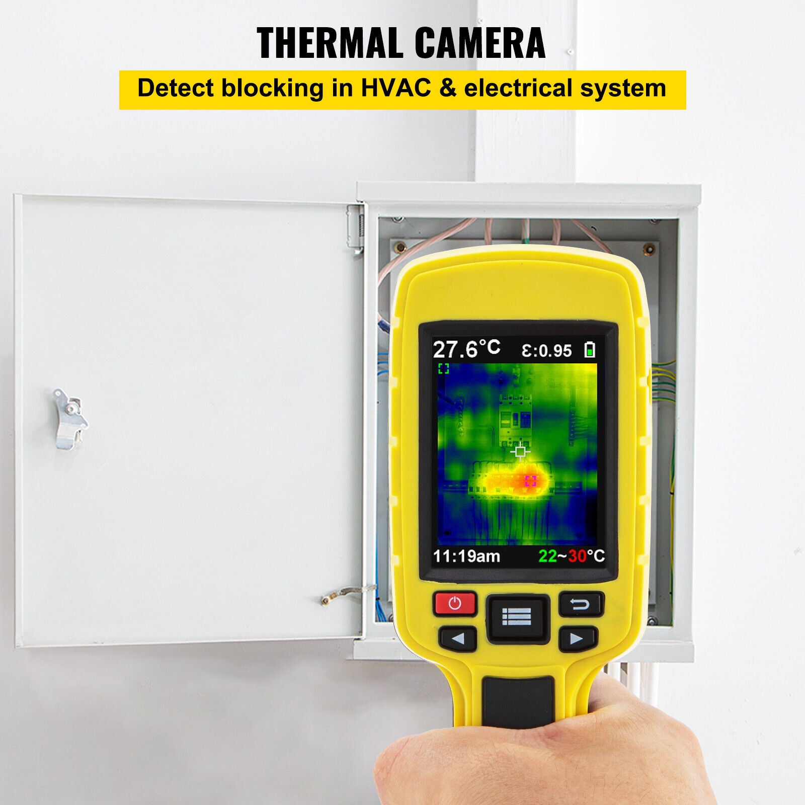 2.8" Infrared Thermal Imager Camera Temperature -20°C ~ 500°C