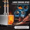 Upgraded Premium 1427℃ Portable 2 Burner Propane Forge Farrier Knife Metal Square NEW