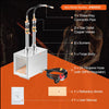 Upgraded Premium 1427℃ Portable 2 Burner Propane Forge Farrier Knife Metal Square NEW
