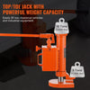 Heavy Duty 360° Rotatable Hydraulic Machine Toe Jack Lift 5 T Toe 10 T Top Capacity AU