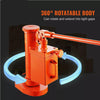 Heavy Duty 360° Rotatable Hydraulic Machine Toe Jack Lift 5 T Toe 10 T Top Capacity AU