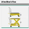 Heavy Duty 550KG Manual Scissor Lift Hydraulic Cart Table AU