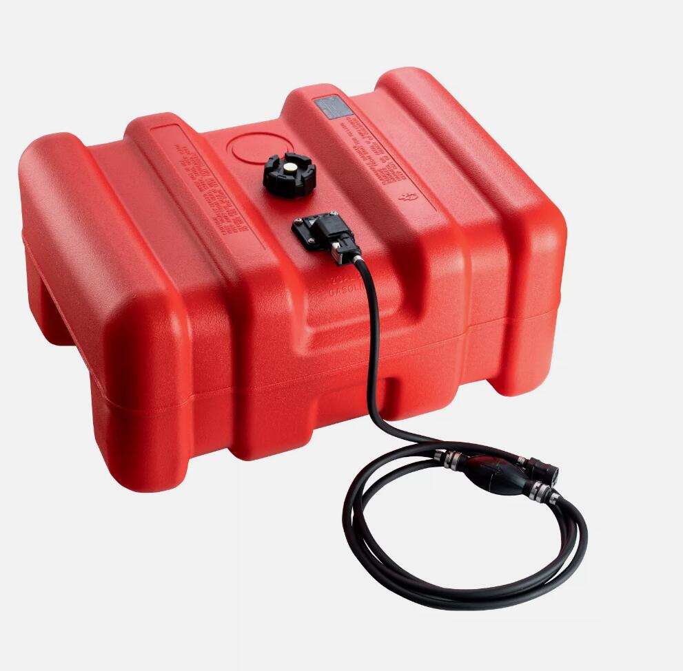 55L Boat Fuel Tank Portable Marine Outboard Strong Compatibility Gas Tank with Hose AU