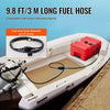 55L Boat Fuel Tank Portable Marine Outboard Strong Compatibility Gas Tank with Hose AU