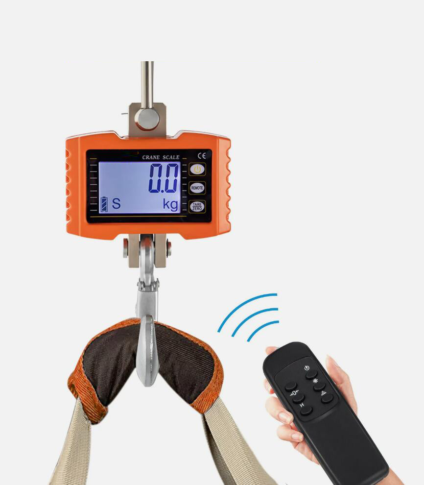 Heavy Duty 1000KG Digital Hanging Scale High Precision Crane Scale AU