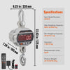 NEW Heavy Duty 3000 kg Digital Crane Scale Industrial Hanging Scale AU