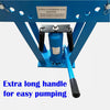 16000KG Heavy Duty Portable Hydraulic Pipe Bending Machine 90° Pipe Bender with 8 Dies