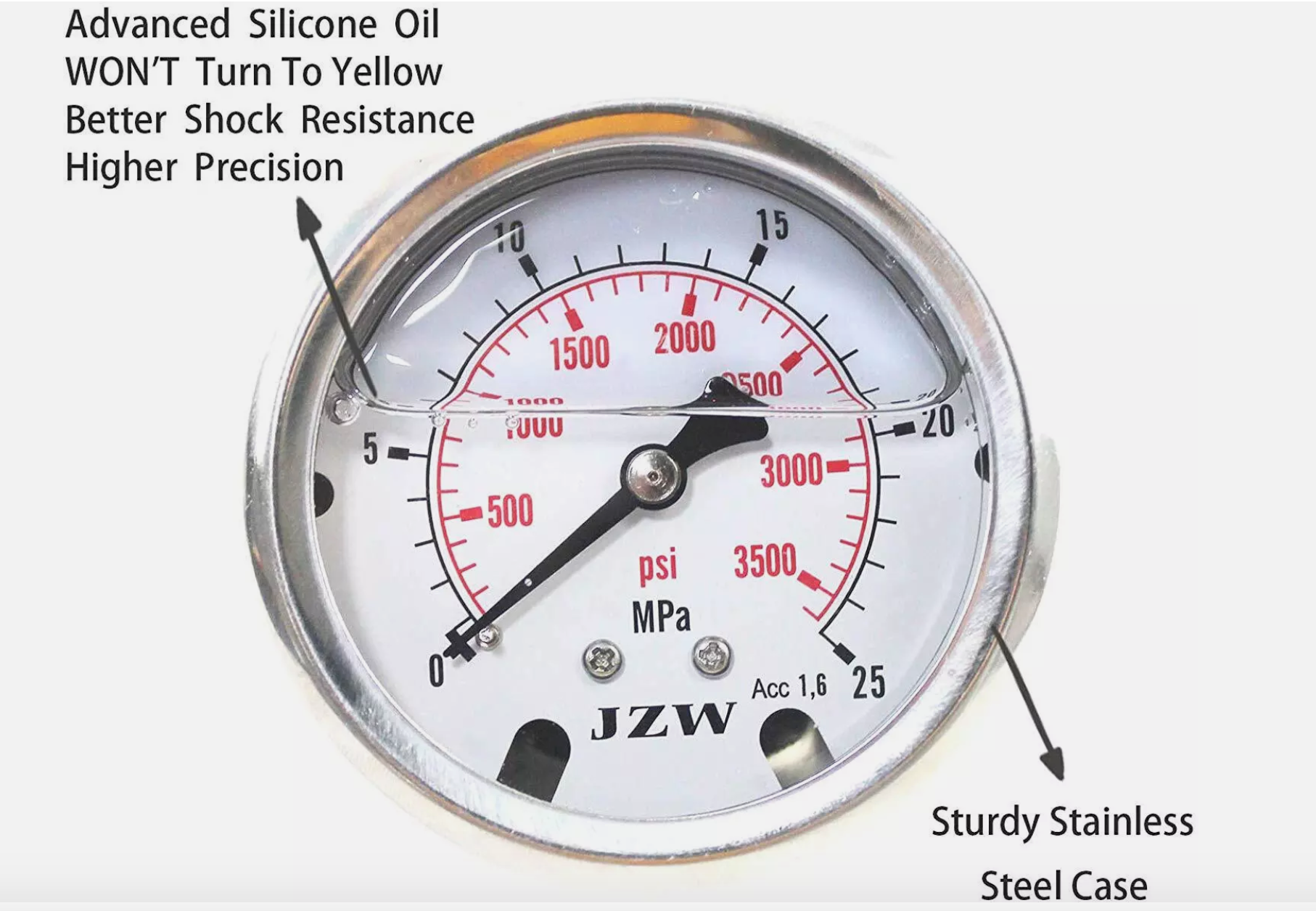 400bar Hydraulic Gauge Adapter Test Kit Hydraulic Nitrogen Accumulator Charging System