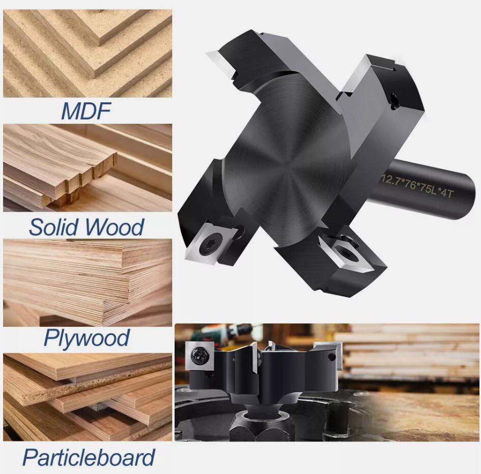 Premium CNC Spoilboard Surfacing Router Bit 1/2