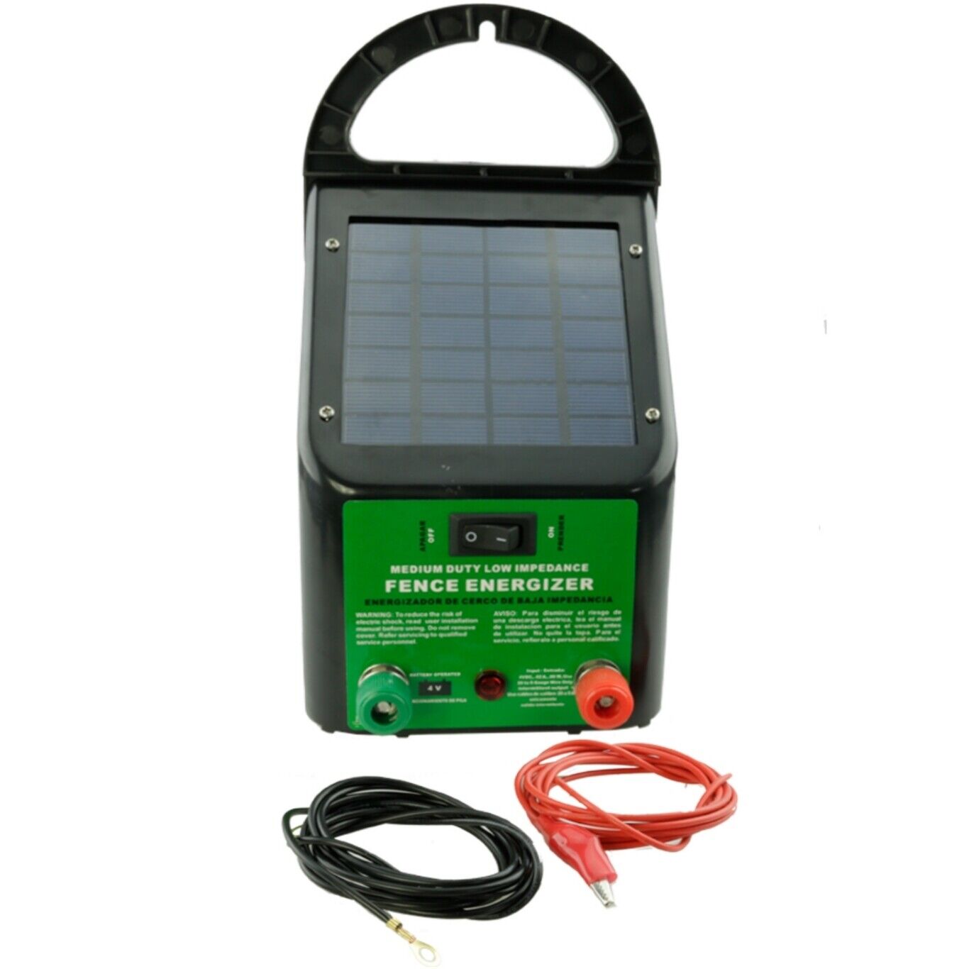 5-8km 0.4J Solar Power Electric Fence Energiser