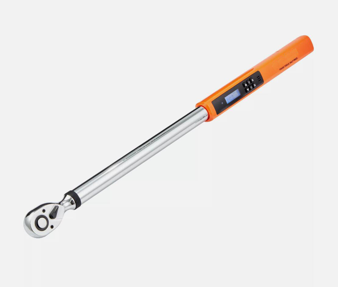 Heavy Duty Adjustable Digital Torque Wrench 1/2" Drive 25-250 ft.lb / 34-340 n.m