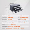 Heavy Duty Three-Drawer Drill Bit Dispenser Organizer Cabinet for 1/16in to 1/2in