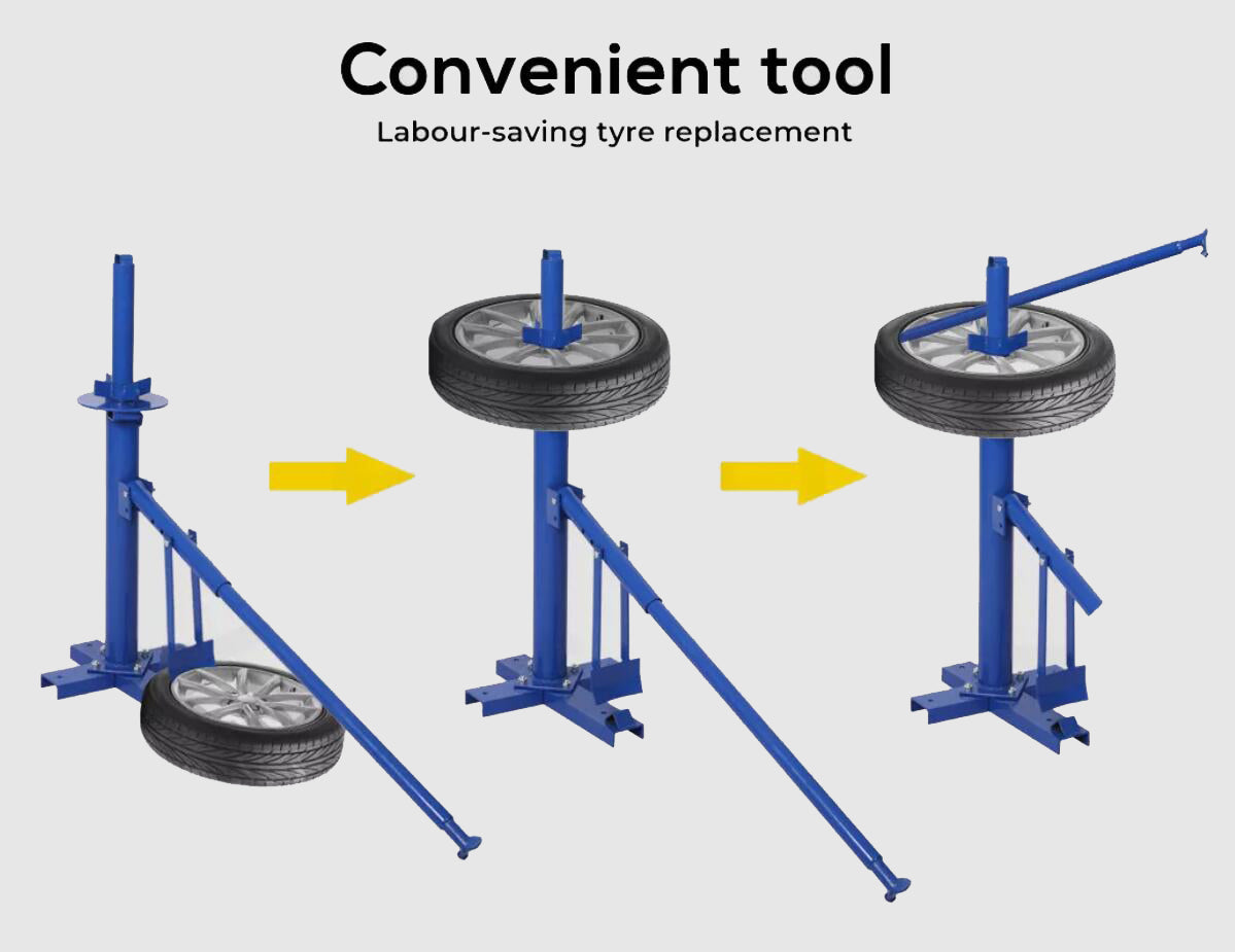 Premium Motorcycle Vehicle Tyre Changer Tire Changer Bead Breaker Manual Tool