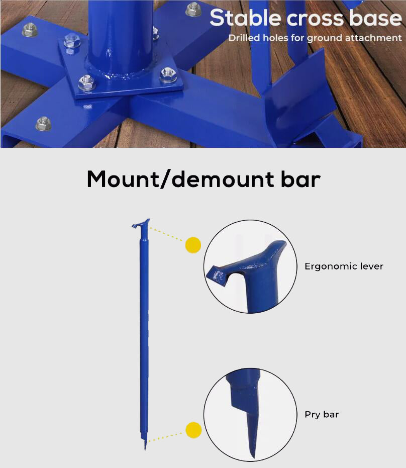 Premium Motorcycle Vehicle Tyre Changer Tire Changer Bead Breaker Manual Tool