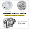 950W Electric Anchor Winch 3000kg Boat Drum Winch Chain and 90m*8mm Rope