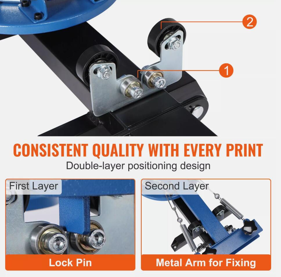High-quality 4 Color 1 Station Silk Screening Screenprint Press Screen Printing Machine AU