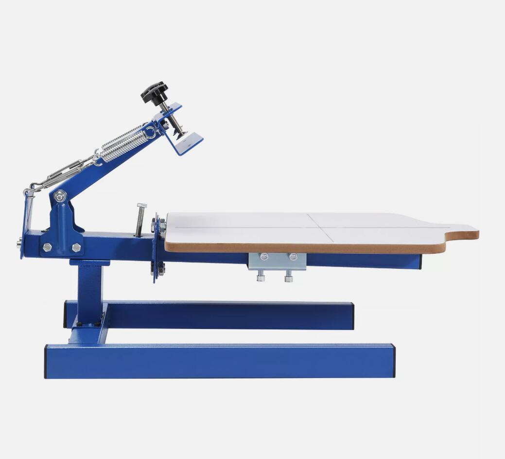 High-quality 1 Color 1 Station Silk Screening Screenprint Press Screen Printing Machine