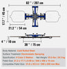 High-quality 4 Color 2 Station Silk Screening Screenprint Press Screen Printing Machine AU