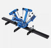 High-quality 4 Color 2 Station Silk Screening Screenprint Press Screen Printing Machine AU
