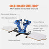 High-quality 4 Color 2 Station Silk Screening Screenprint Press Screen Printing Machine AU