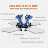 High-quality 4 Color 4 Station Silk Screening Screenprint Press Screen Printing Machine