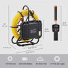 50M 9-inch 720p Screen Sewer Camera Pipe Inspection Camera With 512hz Sonde AU