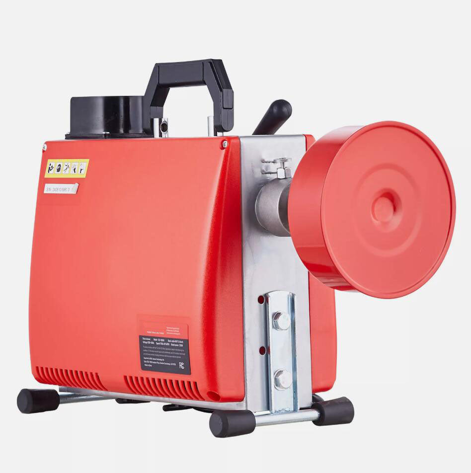 Premium 250W 66FT x 5/8" Drain Cleaner Machine Sewer Snake Auger Manual Feed AU
