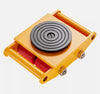 4PCS Heavy Duty 8T Machinery Mover Dolly Machine Moving Skate Cargo Trolley PU Wheels
