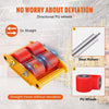 4PCS Heavy Duty 8T Machinery Mover Dolly Machine Moving Skate Cargo Trolley PU Wheels