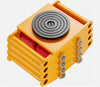 4PCS Heavy Duty 8T Machinery Mover Dolly Machine Moving Skate Cargo Trolley PU Wheels