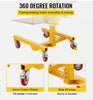 Adjustable Premium 331 lbs Capacity Lift Manual Winch Stacker Material Lift 72